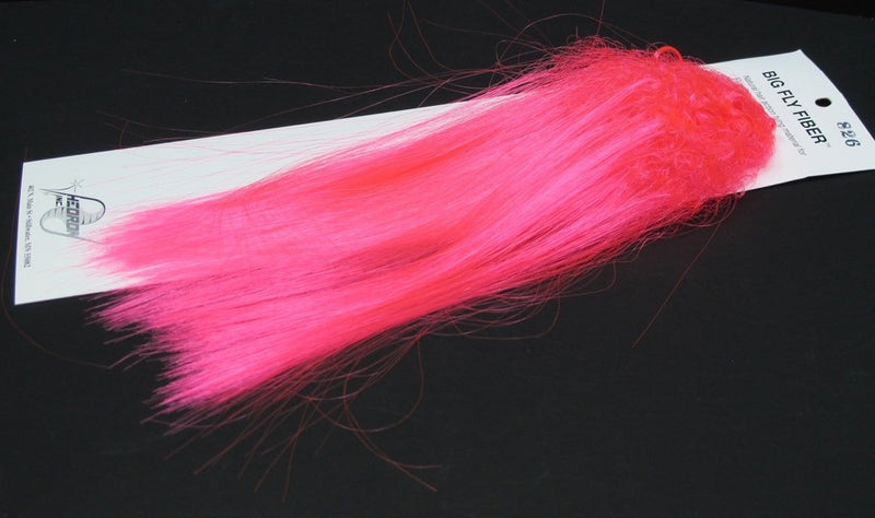 Big Fly Fiber Hot Pink Flash, Wing Materials