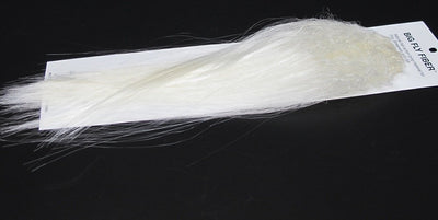 Big Fly Fiber White Flash, Wing Materials