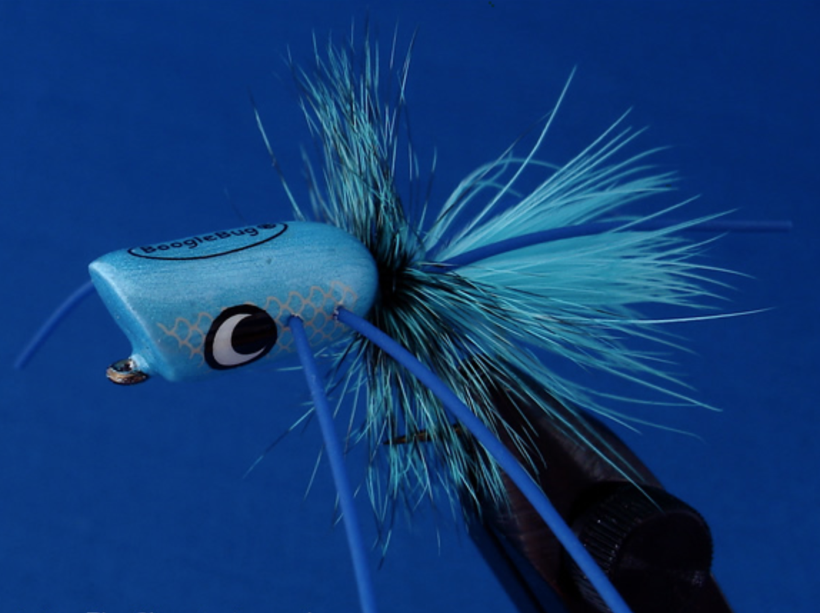 Boogle Amnesia Bug Electric Damsel / #10 Warmwater Flies