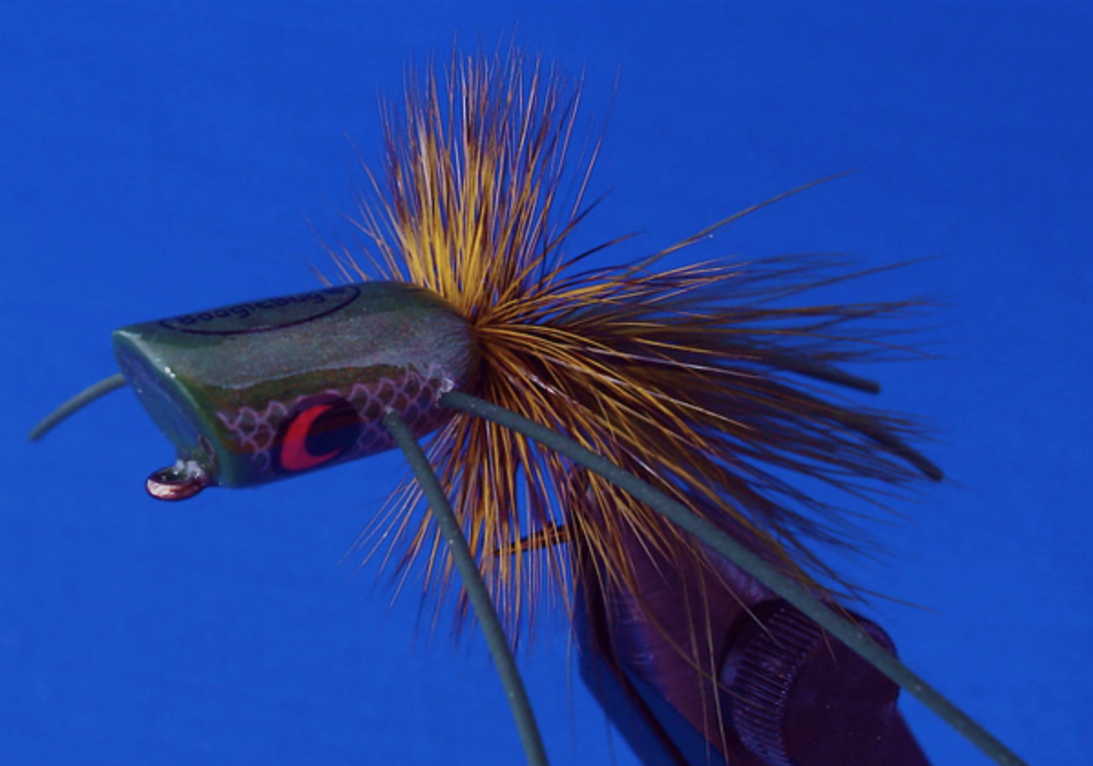 Boogle Amnesia Bug Mossy Green / #10 Warmwater Flies