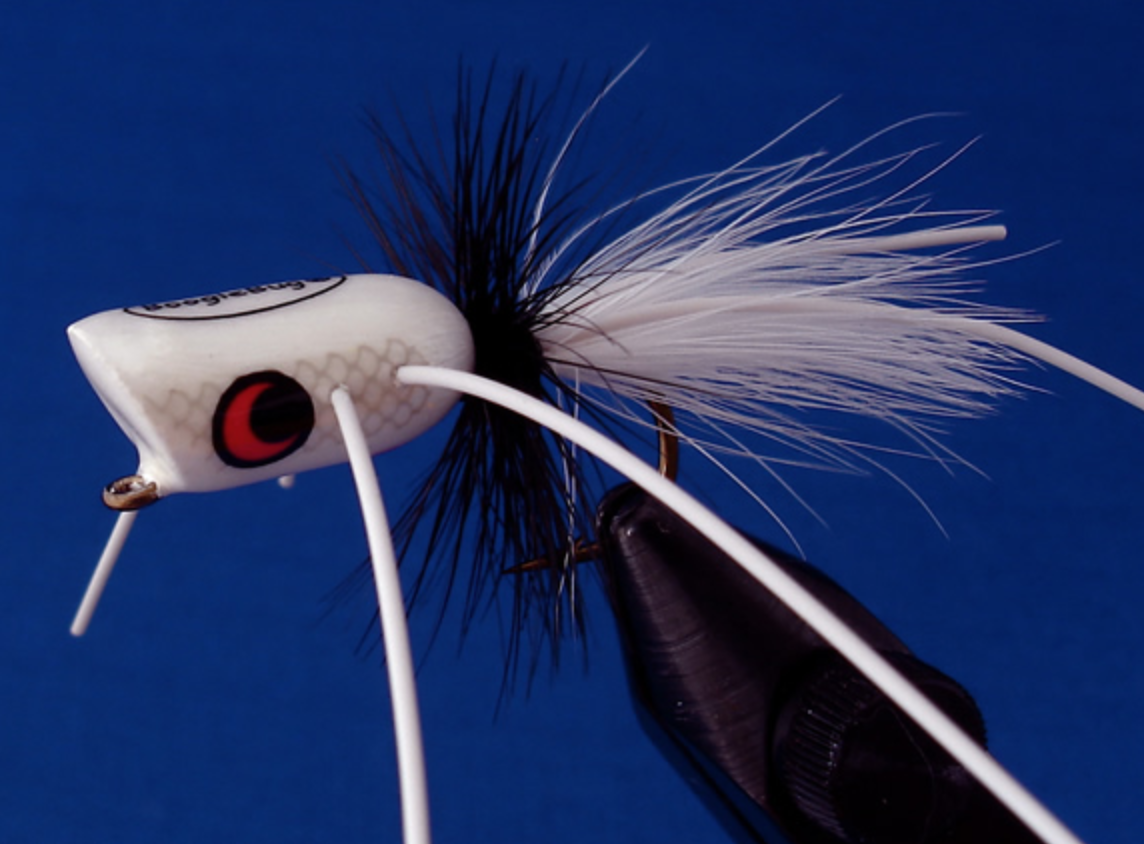 Boogle Amnesia Bug Pearly White / #10 Warmwater Flies