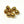 Bulk Tungsten Slotted Beads 50 Pack Gold / 3.2 mm Beads, Eyes, Coneheads