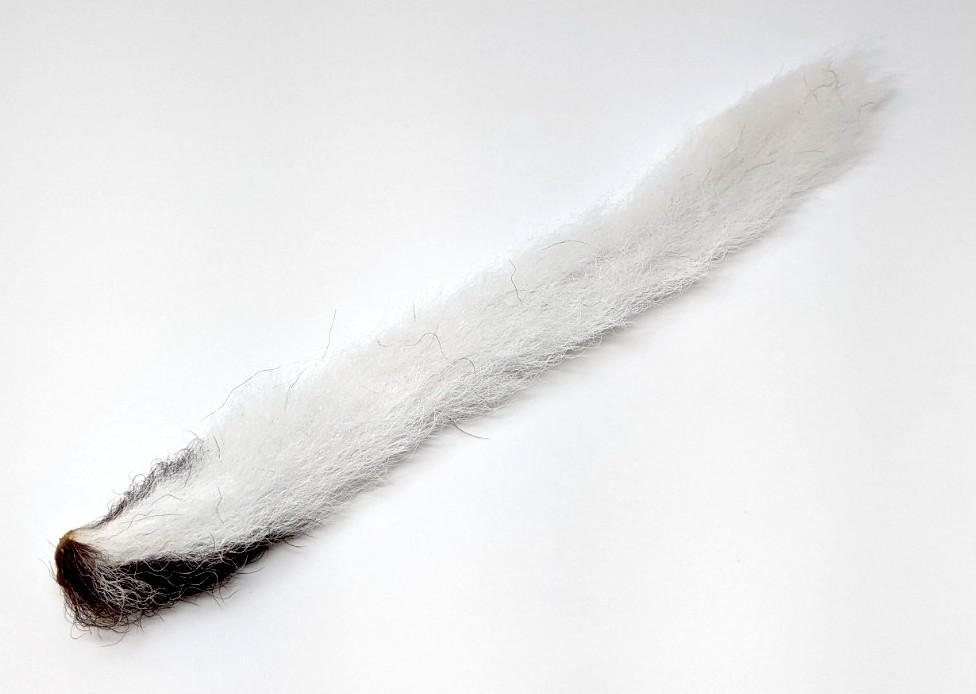 Calf Tail White Hair, Fur