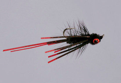 Carp-Tease Black Warmwater Flies