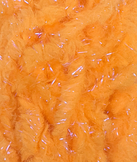 Cascade Crest Eggstacy Chenille Orange/Cheese Chenilles, Body Materials