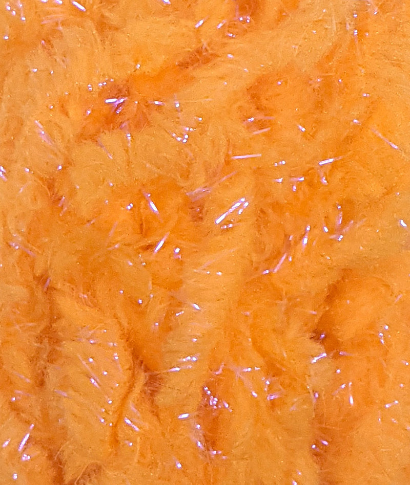 Cascade Crest Eggstacy Chenille Orange/Cheese Chenilles, Body Materials