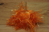 Cascade Crest Flex Hackle 1 1/4" Orange Chenilles, Body Materials