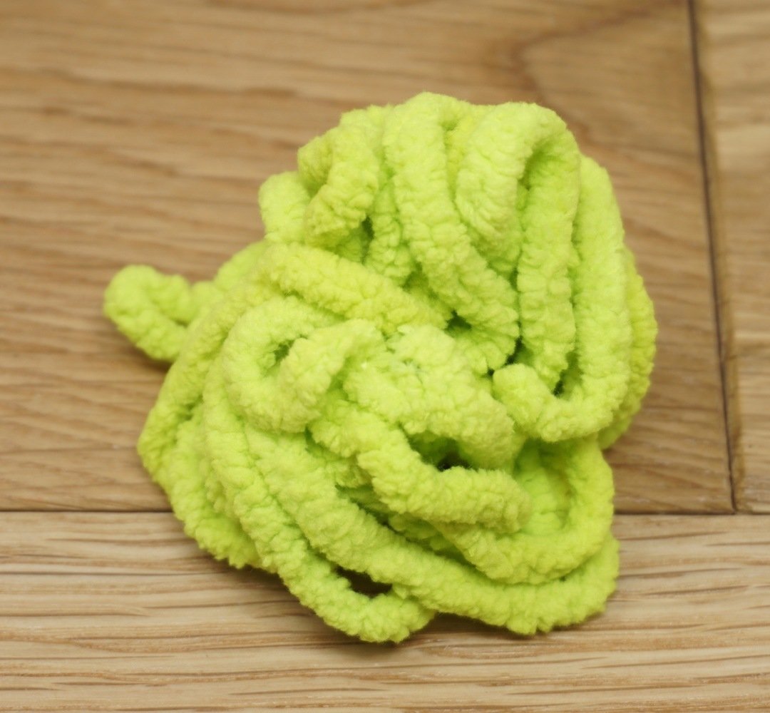 Cascade Crest Mop Chenille Fl Chartreuse Chenilles, Body Materials