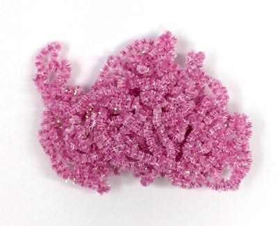 Cascade Crest New Age Chenille #0 Winter Run Pink Chenilles, Body Materials
