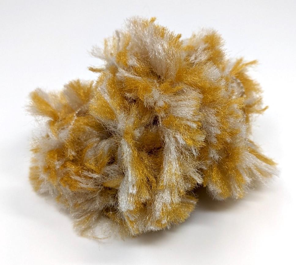 Cascade Crest Variegated Body Fur Gold/Grey Chenilles, Body Materials