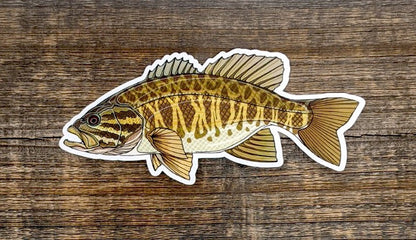 Casey Underwood 5" Sticker Smallmouth Stickers