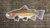 Casey Underwood 5" Sticker Yellowstone Cutthroat Stickers