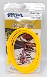 Chocklett's Body Tubing Fish Skull Yellow / 1/2" Chenilles, Body Materials