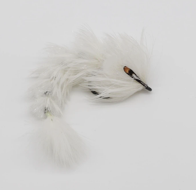 Chocklett's Feather Changer Single Hook White / Small Flies