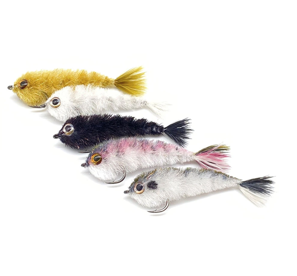 Ultra Minnow Jig Synthetic Bucktail – Oro/Marrone Per Spigola, Passera E Striper (1 Pezzo)