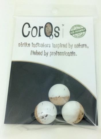 CorQs Cork Indicator 3-Pack White / Medium 5/8" Strike Indicators