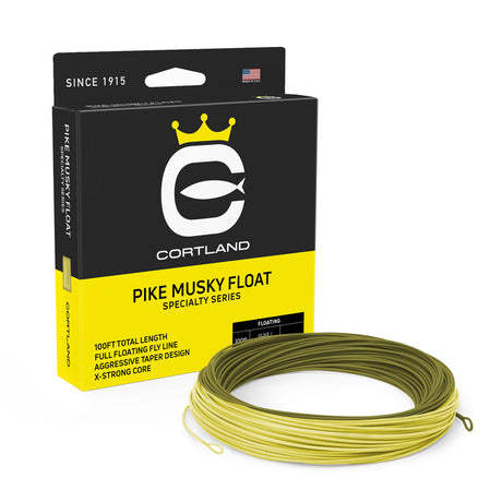 Cortland Specialty Series Pike Musky Float Fly Line WF8F Fly Line