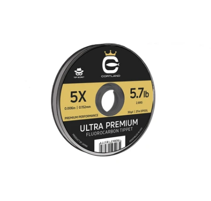 Cortland Ultra Premium Fluorocarbon 100YD Tippet