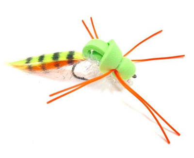 Covert Mission Bass Fly Chartreuse Size 4