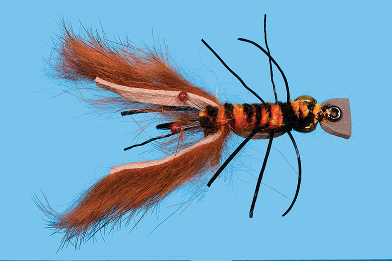 Crawfish Bunny Rusty Brown / 2/0 Warmwater Flies
