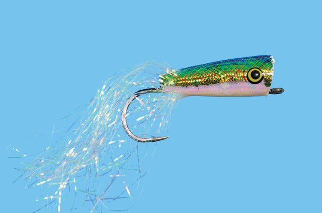 Crystal Popper Green / 2/0 Flies