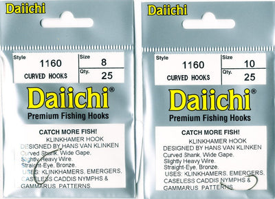 Daiichi 1280 2x-Long Dry Fly Hooks - 25 pack - Gates Au Sable Lodge