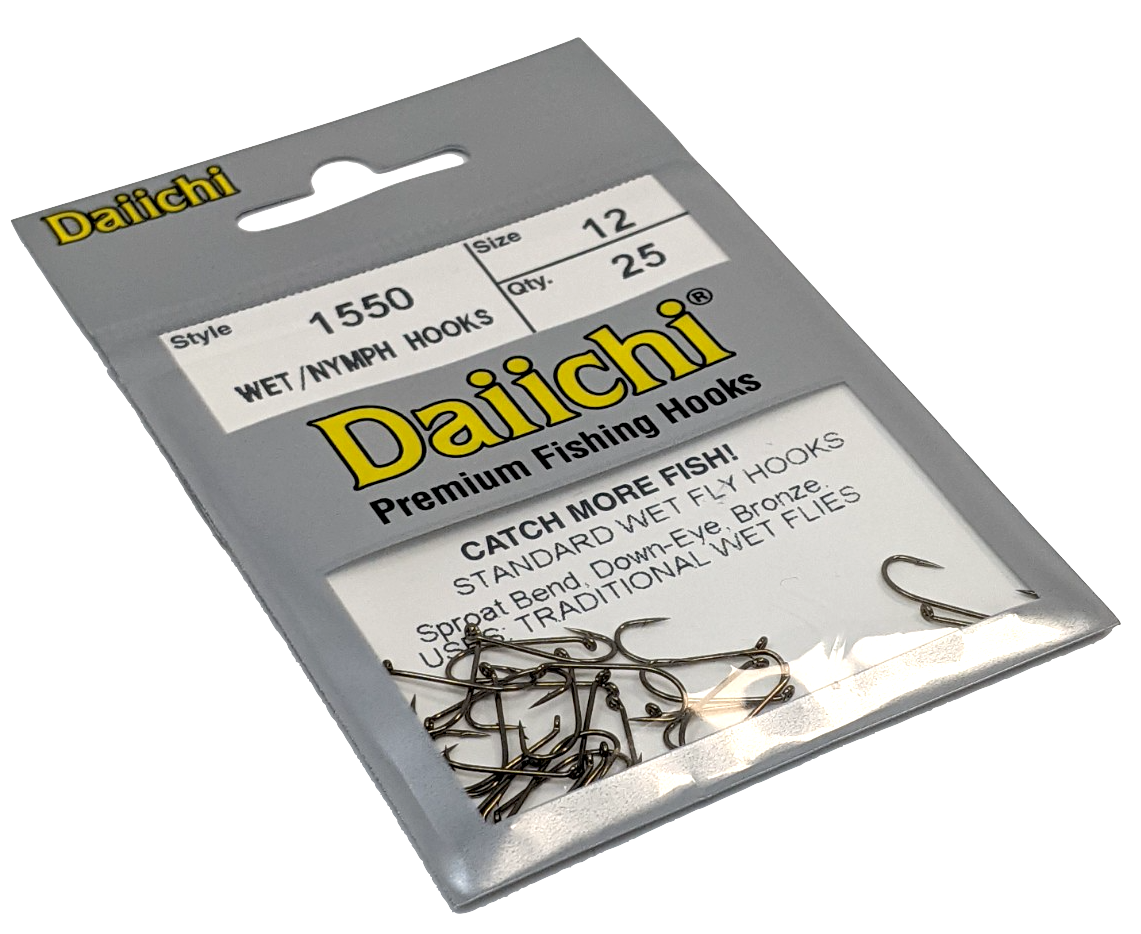 Daiichi 1550 Wet/Nymph Hook 25 pack Hooks