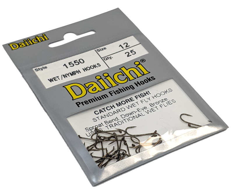 Daiichi 1550 Wet/Nymph Hook 25 pack Hooks