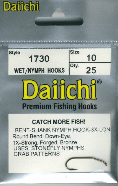 Daiichi 1110 Dry Fly Hooks - Quantity 100 - All Sizes - Free Shipping  Options