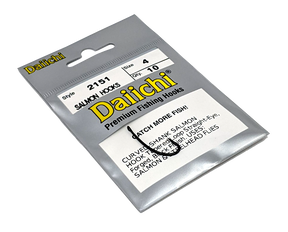 Daiichi 2151 Salmon Hook 10 pack 4 Hooks