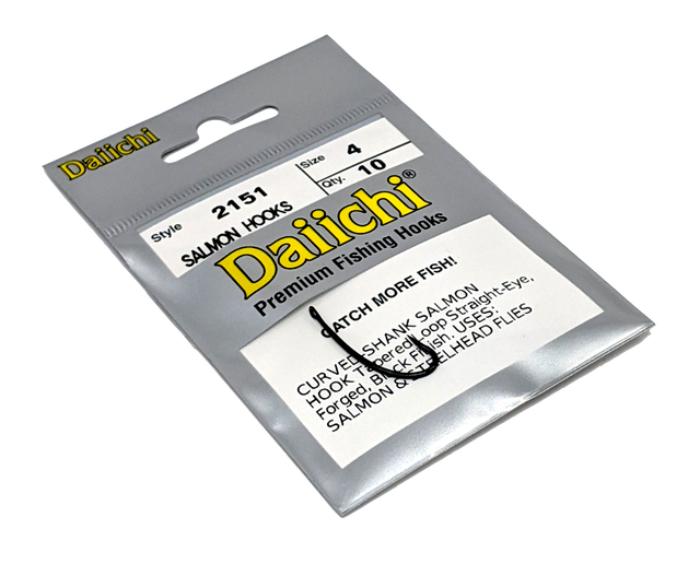 Daiichi 2151 Salmon Hook 10 pack 4 Hooks