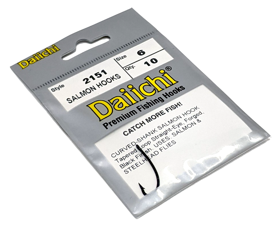 Daiichi 2151 Salmon Hook 10 pack 6 Hooks