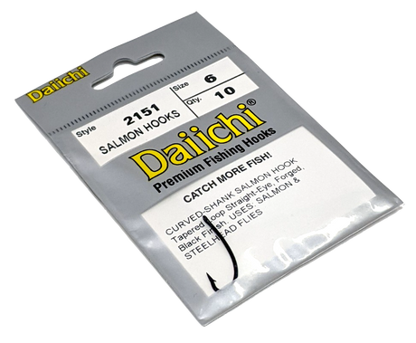 Daiichi 2151 Salmon Hook 10 pack 6 Hooks