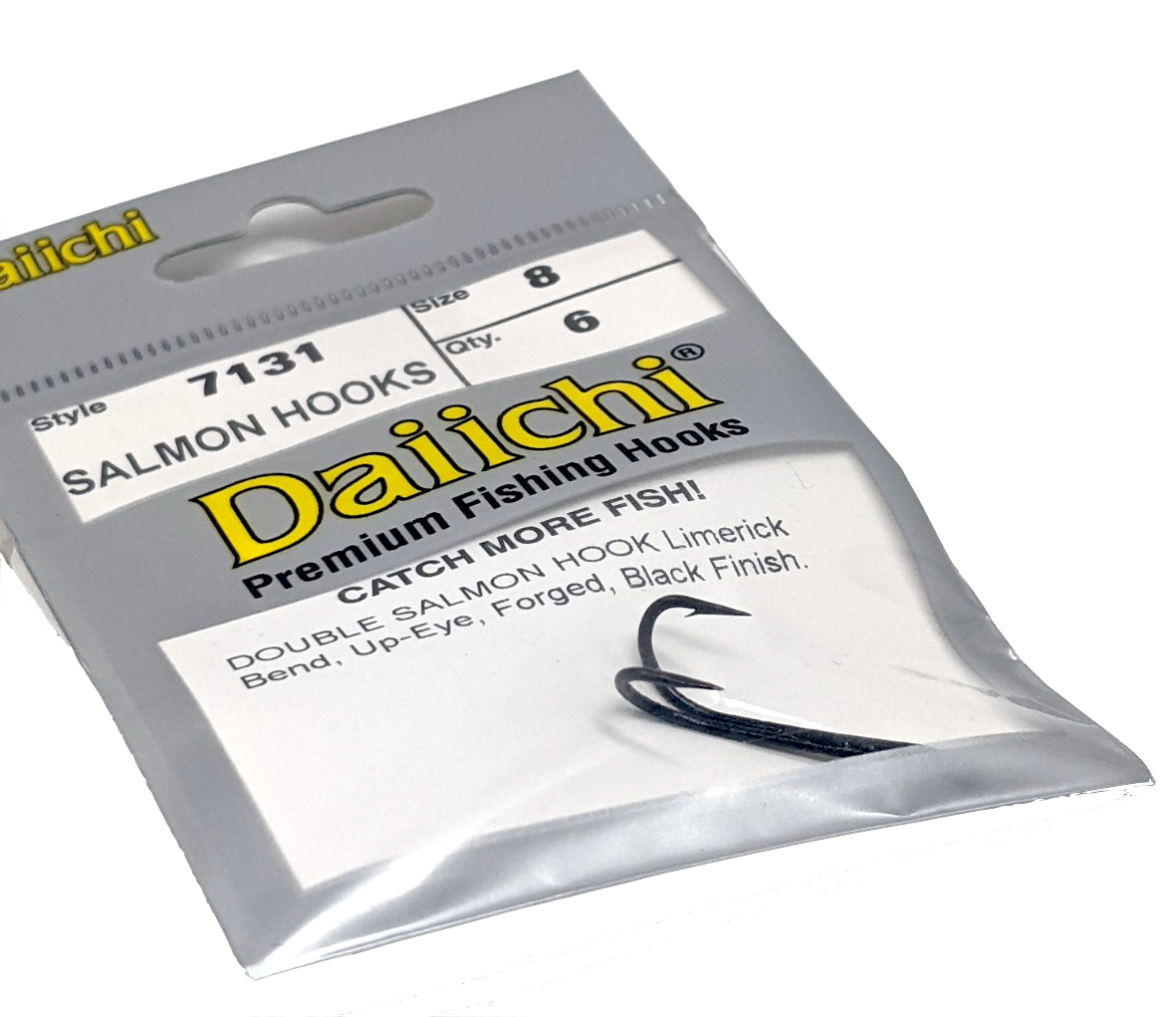 Daiichi 7131 Hook size 8 6 pack Hooks