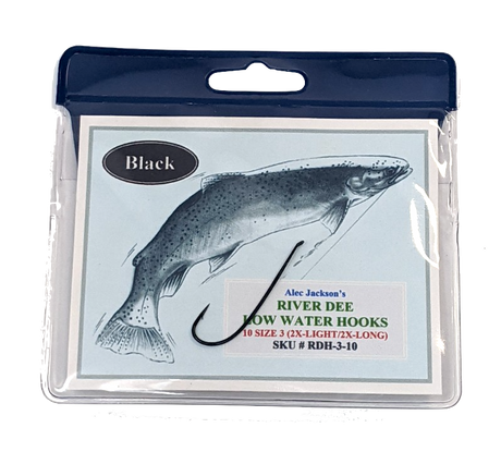 Daiichi Alec Jackson River Dee Low Water Hooks Size 3 10 pack Hooks