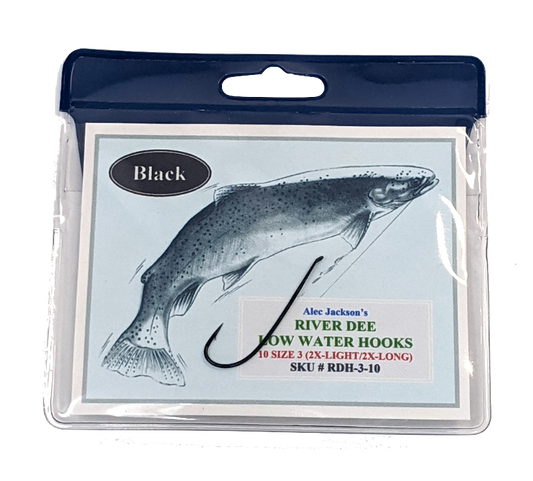 Daiichi Alec Jackson River Dee Low Water Hooks Size 3 10 pack Hooks