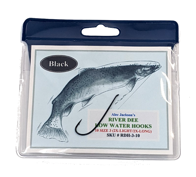 Daiichi Alec Jackson River Dee Low Water Hooks Size 3 10 pack Hooks