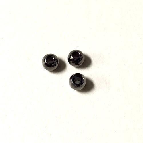 Tungsten Beads Fly Tying 50 Pack Black Nickel