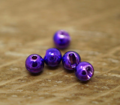 Dakota Angler Slotted Beads Purple