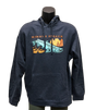 Dakota Angler Men's Underwood Logo Hoody Navy Heather / Medium Clothing