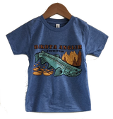 Dakota Angler Toddler Underwood Logo T-Shirt Blue / 2T Clothing