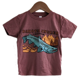 Dakota Angler Toddler Underwood Logo T-Shirt Mauve / 2T Clothing