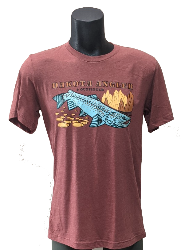 Dakota Angler Underwood Logo T-Shirt Clay / S Clothing