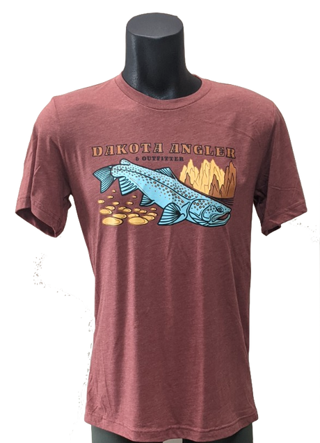 Dakota Angler Underwood Logo T-Shirt Clay / S Clothing