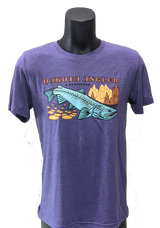 Dakota Angler Underwood Logo T-Shirt Purple / S Clothing