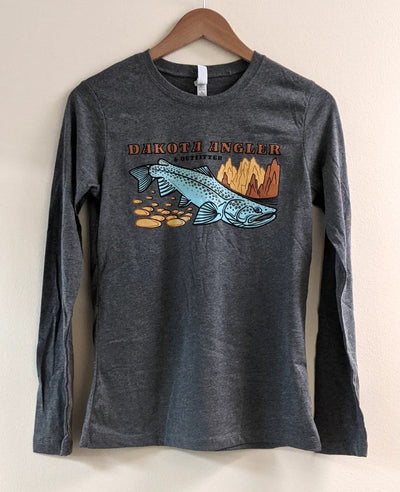 Men's Fly Patch T-Shirt - Adobe Heather - Simms Fishing - Size 2XL