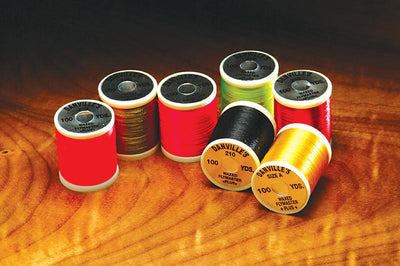 Pure Silk Fly Tying Thread - Vintage Orange #6A