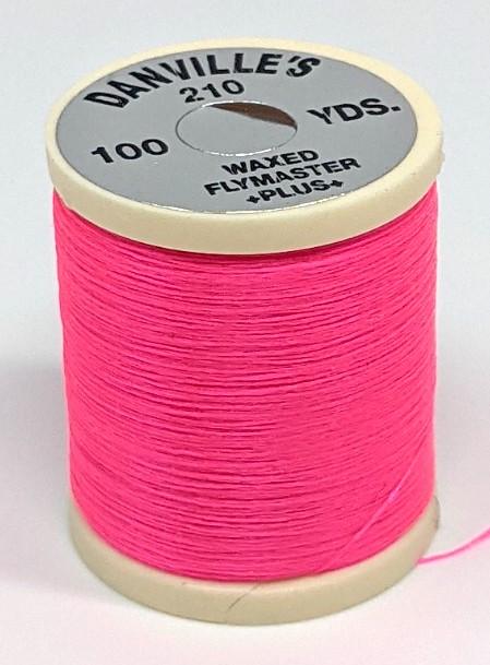 Danville Flymaster Plus Tying Thread Fl. Red Threads