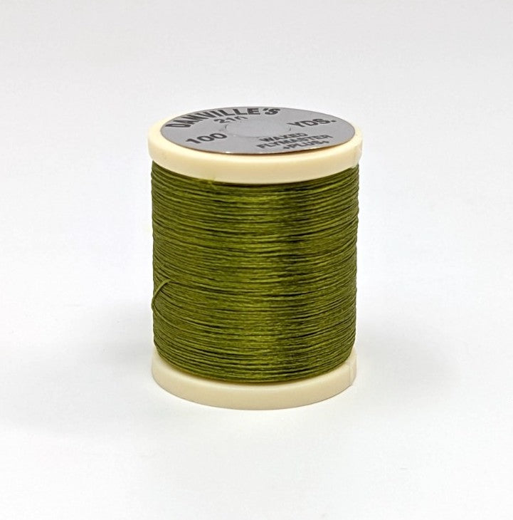 Danville Flymaster Plus Tying Thread Light Olive Threads