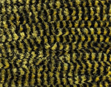 Danville Variegated Chenille Black/Yellow Chenilles, Body Materials